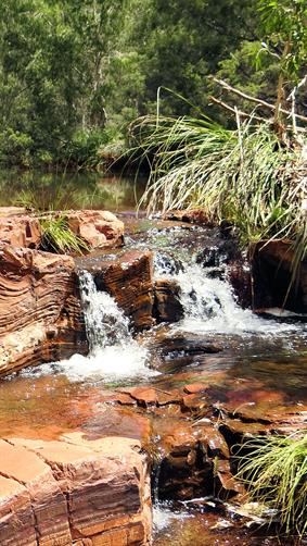 Fortescue Falls, Karijini NP, WA.  